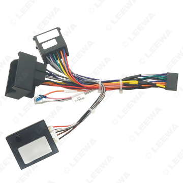 16Pin Netzkabel Kabelbaumadapter mit Canbus für BMW E39/E46/E53 (1998-2014) Kopfeinheit Installation