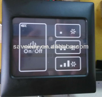 Modern good quality 1gang/2 gangs/3 gangs/4 gangs EU standard CE/ISO9001/CQC card light switch