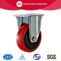 63mm Fixed Industrial PU Caster with PP core