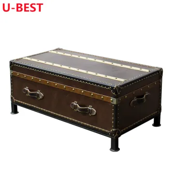 Vintage Retro Sofa Table - Cafe Style Bedside Furniture