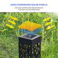 Luzes solares inteligentes com painel e bateria