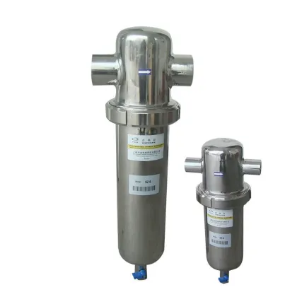 Food Grade Stainless Steel Industrial Air and Steam Filter Housing for Hot Gases