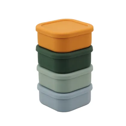 Silicone Lunch Box For Children, Adults