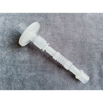 Disposable BV filter with flexi tube