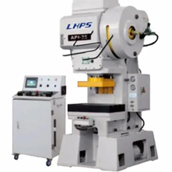 High Speed Metal Cutting 45 Ton Press with Servo Eccentric Nipping