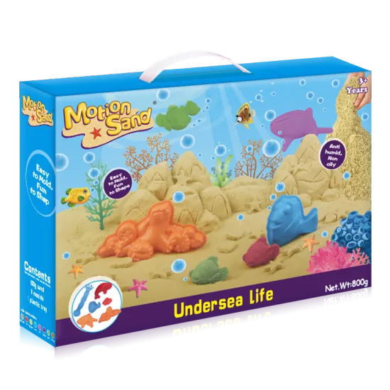 Motion Sand undersea life