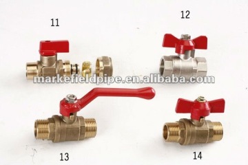 Fine workmanship brass ball valve