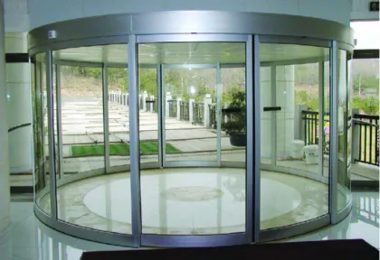 Gate automation curved sliding door system