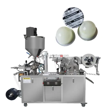 Automatic Liquid Shampoo and Perfume Blister Packing Machine
