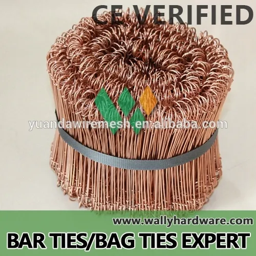 Copper Double Loop Wire Ties<OVER 15YEARS FACTORY>