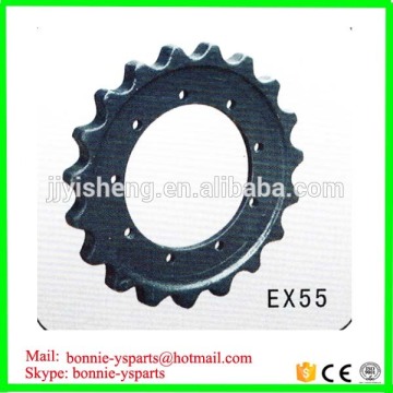 hitachi ex55 sprocket excavator chain drive sprockets