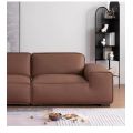 Desainer Italia Sofa Seater Seater Kanthi Armrests sing cocog