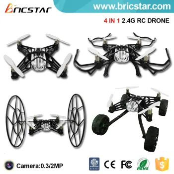 Multi functional radio control drone kit diy for display