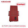 30-порт USB Red AI Smart Charger