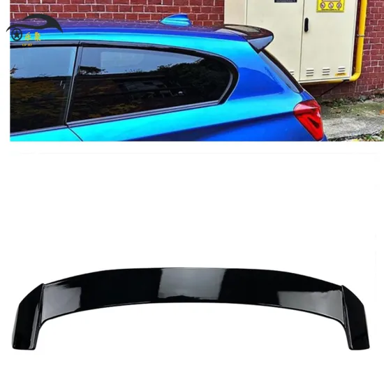 Glossy Black Rear Spoiler 3D Style Trunk Wing Roof for BMW 1 Series 116i/118i/125i F20/F21