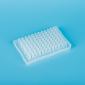 Placas de PCR de 96 poços de 0,2 ml, abi-do-tipo, skirted, natural