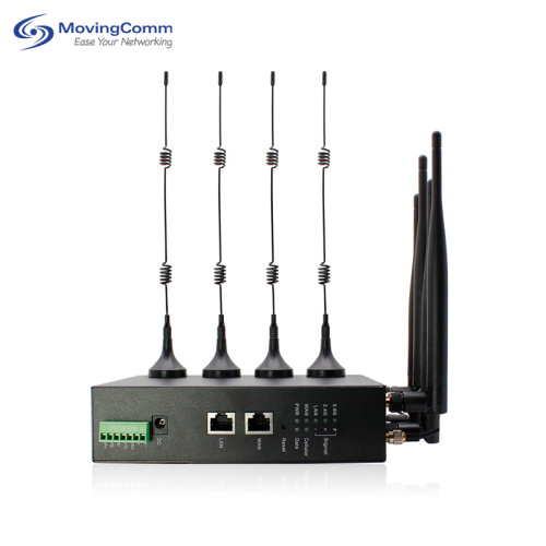 Industrial 5G Cellular Router 3000Mbps Dual Band WIFI6 802.11ax Gigabit Ethernet Router Manufactory