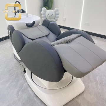 Intelligent Rotatable Shampoo Chair with Massage and Water Heater
