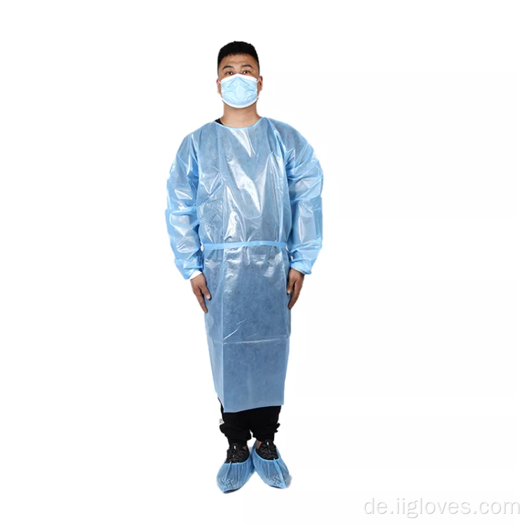 Sicherheitsmanschette Massage Patient Isolative Operation Theaterkleid