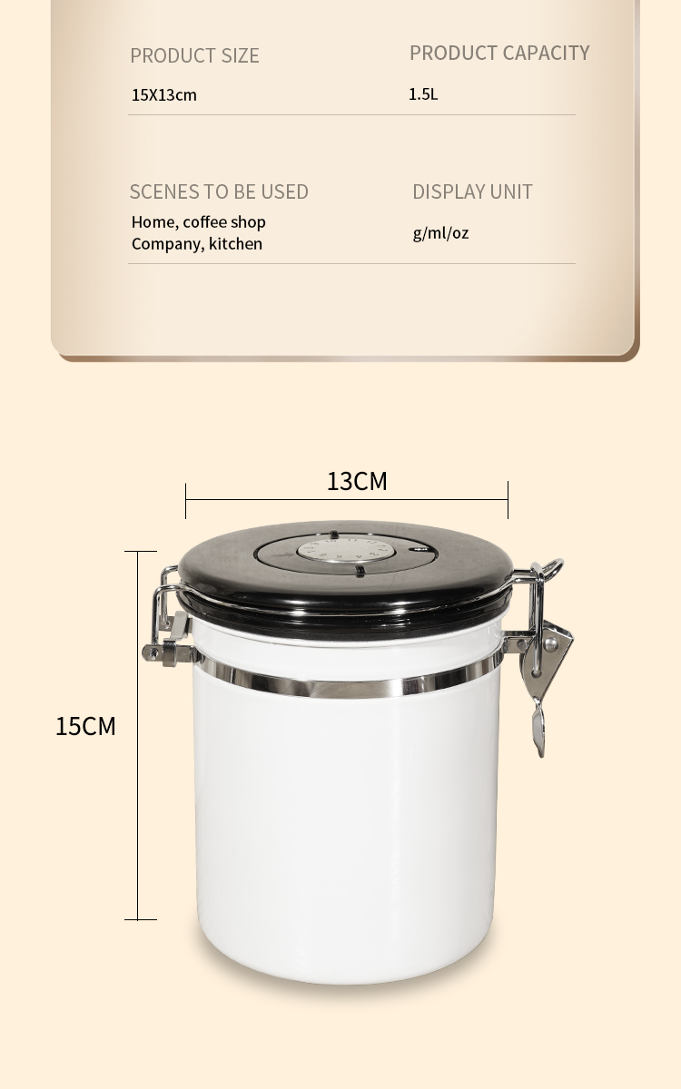 Coffee Bean Airtight Canister