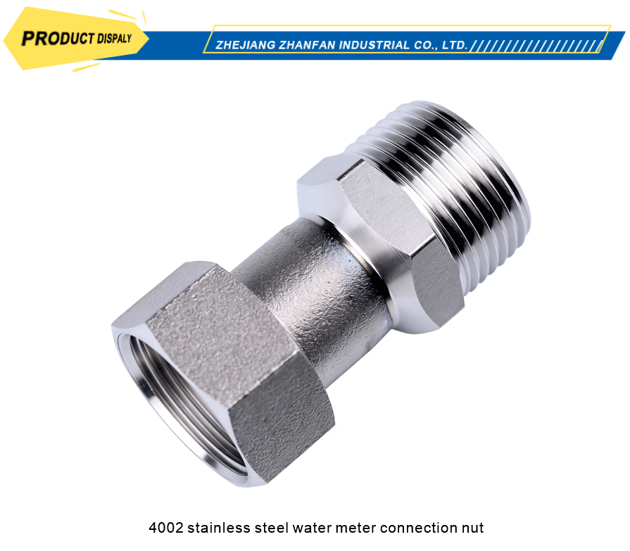 water meter stainless steel nut