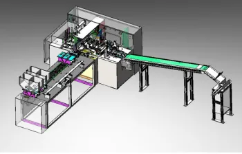 12 Color Automatic Pencil Box Packing Machine
