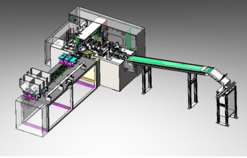 12 Color Automatic Pencil Box Packing Machine