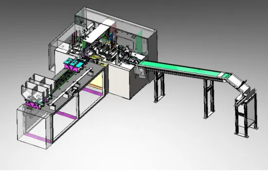 12 Color Automatic Pencil Box Packing Machine
