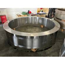 First-Stage Forged Ring Gear Blank Rough Machined