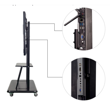 Tablero inteligente interactivo antideslumbrante de 75 pulgadas