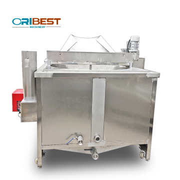 High Efficiency Potato Chips Batch Fryer with Auto Stir Function