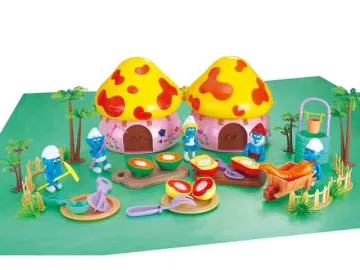 SMURFS SET WITH MUSIC&LIGHT