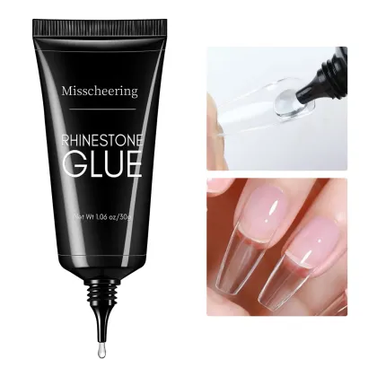 Multifunctional Gel Glue for Nail Tips and Rhinestones