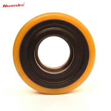 100x40mm PU Wheels 6204 Bearings for Noblift Electric Forklift