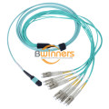 Cable de conexión de fibra 12F MPO-LC PC DX