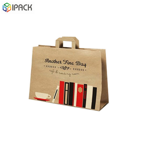 Hot Selling Kraft Paper Restaurant Food Packaging Bags