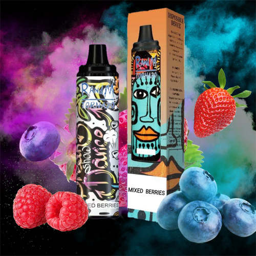 Stock d&#39;origine Randm Tornado 6000 Puffs Bonne qualité