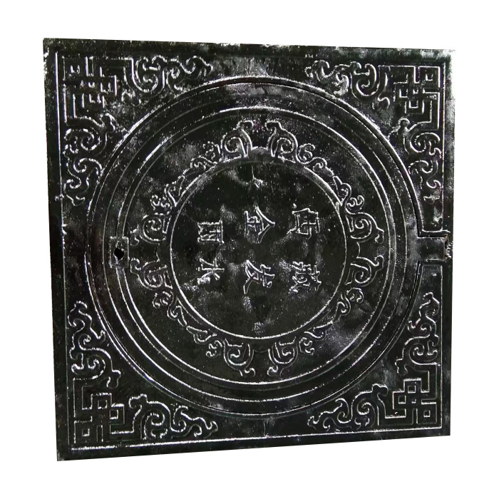C250 custom ductile iron manhole cover