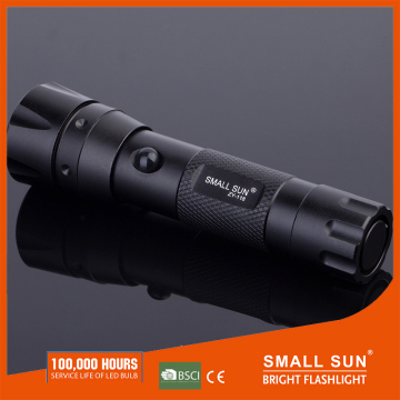 118 led torch flashlight AAA battery aluminum flashlight