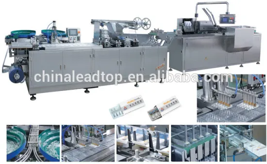 AL/PVC/AL Blister Packing Cartoning Production Line