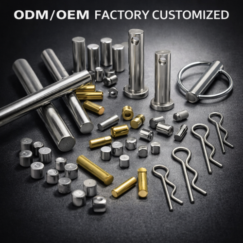 Pino de mola em espiral de aço inoxidável para serviço pesado