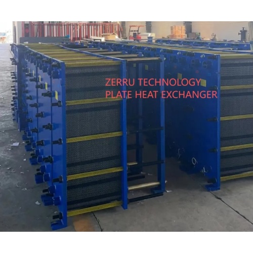 Fully welded plate heat exchanger