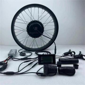 Waterproof front/rear fat tire ebike brushless motor kits