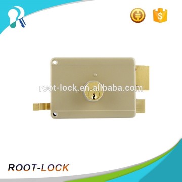 Metal magnetic rim lock