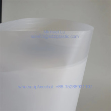 White opaque PLA top film, recyclable, printable