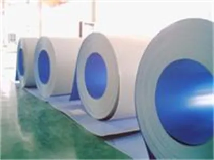 Color coated steel plate