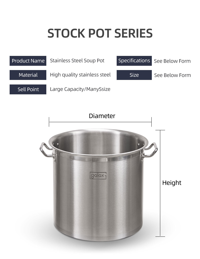 Stainless Steel Soup Pot