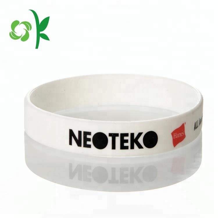 Eco-friendly Printing Silicone Bracelet for Promotional