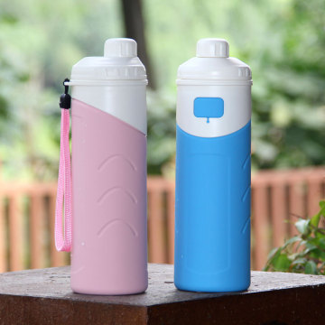 Summer cold insulating water bottles | Silicone kettle