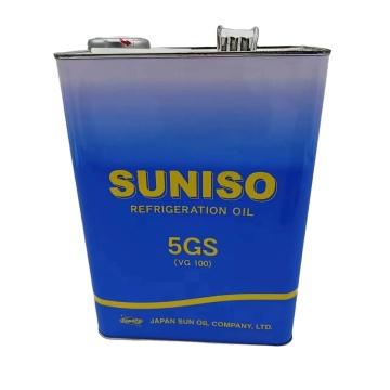 Suniso 3GSD, 4GSD, and 5GSD Refrigerant Oil for Screw Machine Lubrication in Low Temperatures